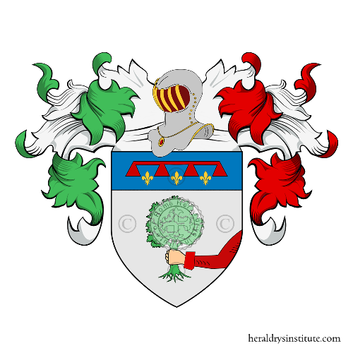 Coat of arms of family Ghiacchini