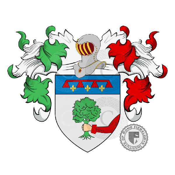 Wappen der Familie Ghiacchini