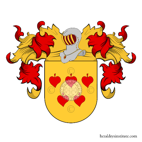 Coat of arms of family Mannara