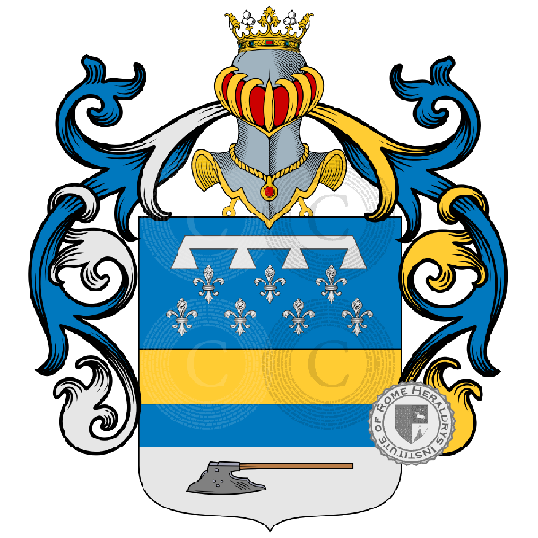 Coat of arms of family Manara