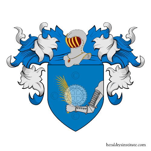 Coat of arms of family Palmola