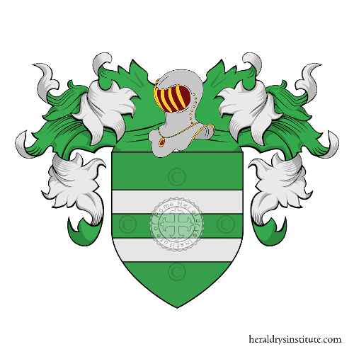 Coat of arms of family Ossona