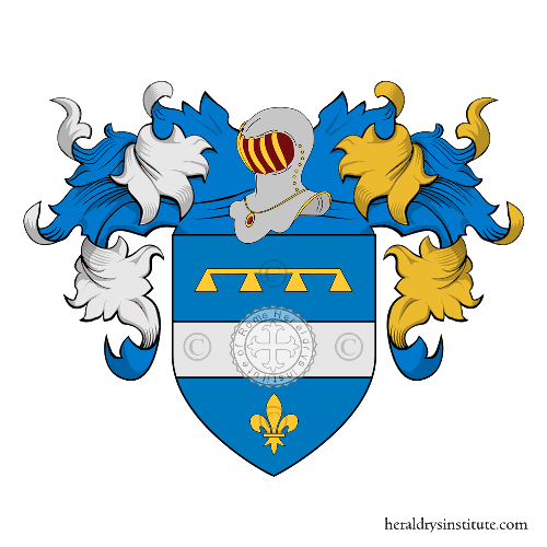 Coat of arms of family Zanet