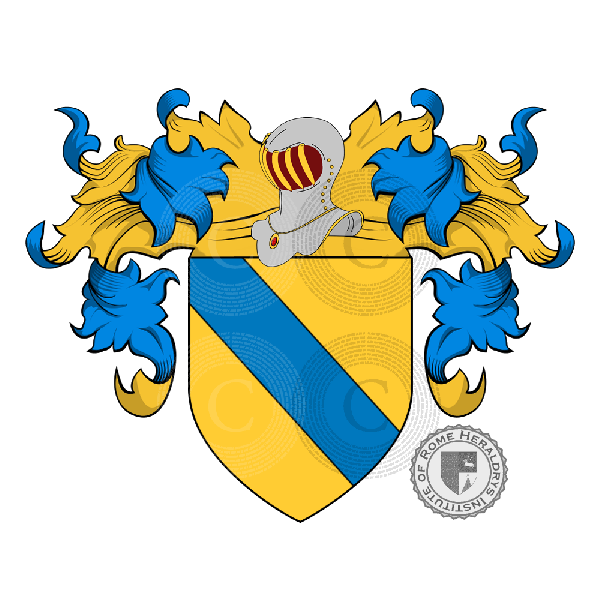 Coat of arms of family Ceccopieri