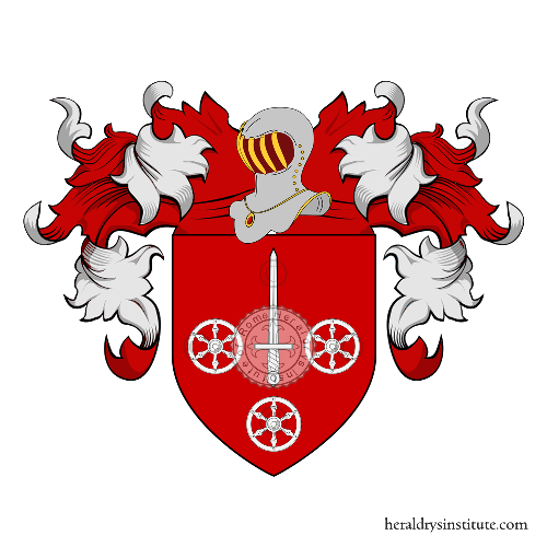 Coat of arms of family Rovelli