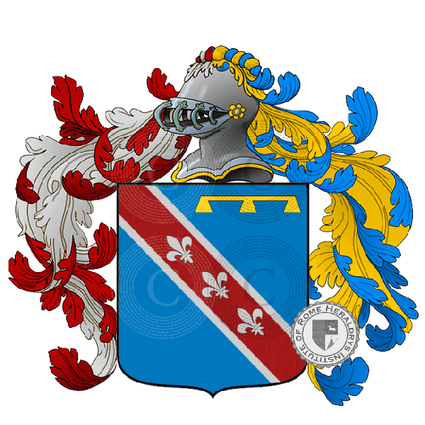Escudo de la familia Celentano, Cilintano, Celentani