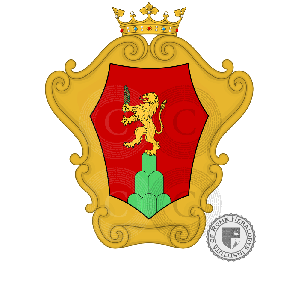 Coat of arms of family Leonetti