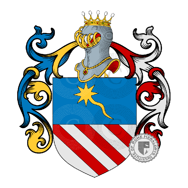 Wappen der Familie Comello