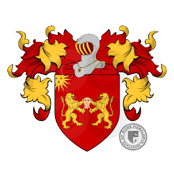 Coat of arms of family Boccati