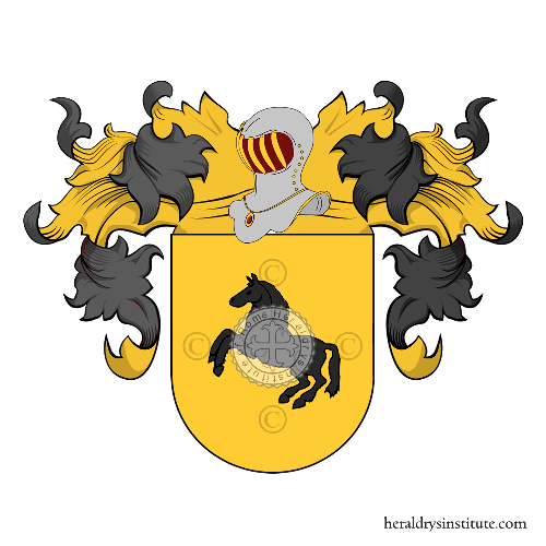 Coat of arms of family Campina (s)
