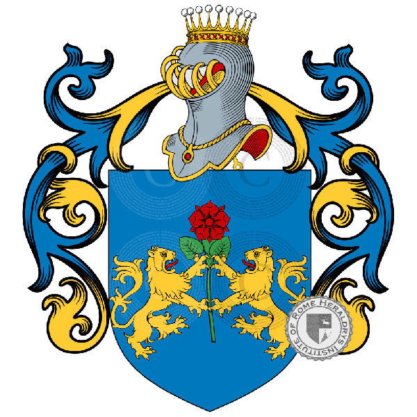 Coat of arms of family Tonelli