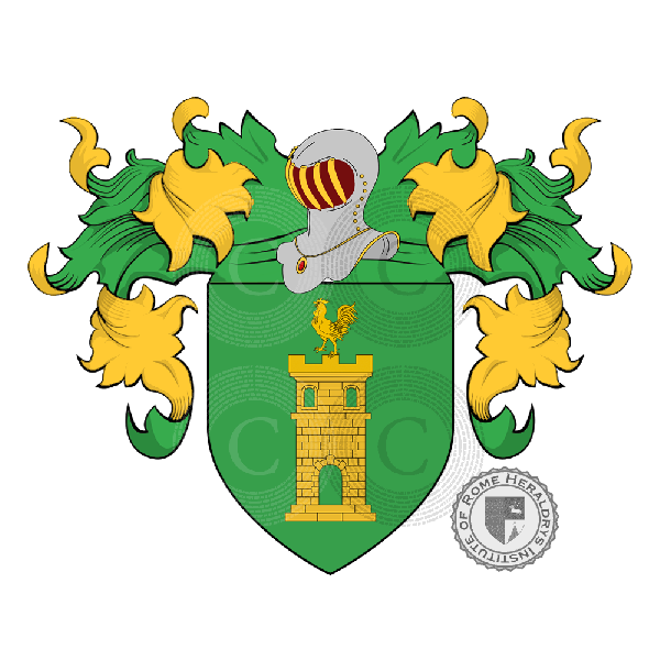 Wappen der Familie Corrales