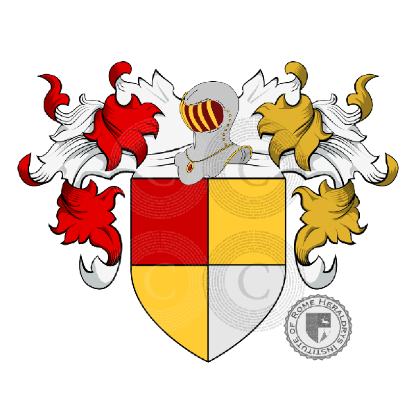Coat of arms of family Rey
