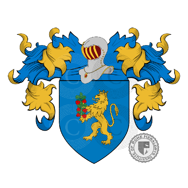 Coat of arms of family Merelli