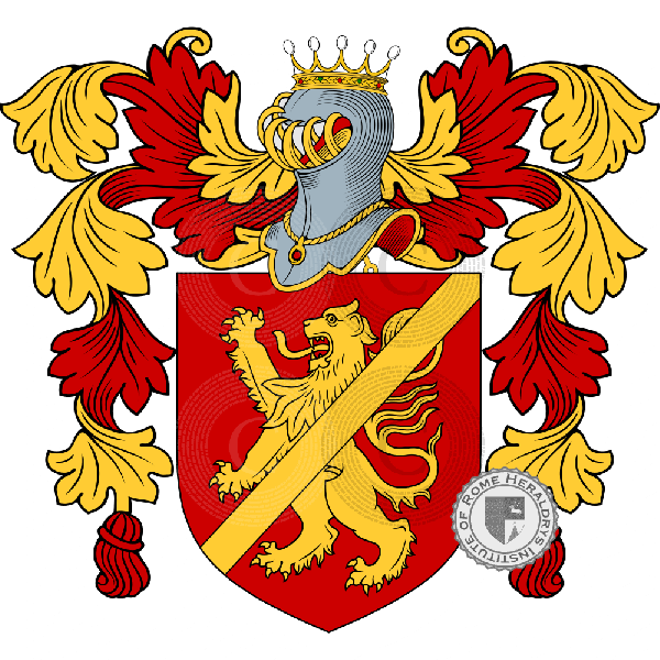 Coat of arms of family Rossano