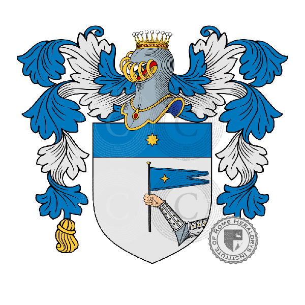 Coat of arms of family Martinoni Caleppio