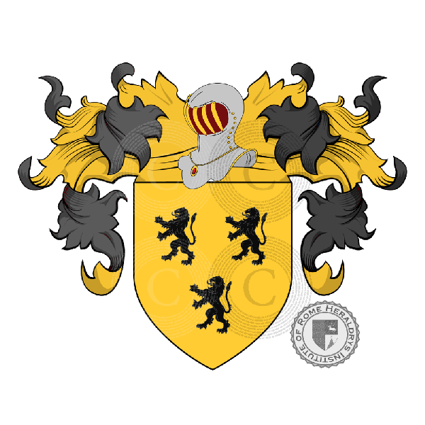 Coat of arms of family Embriaco