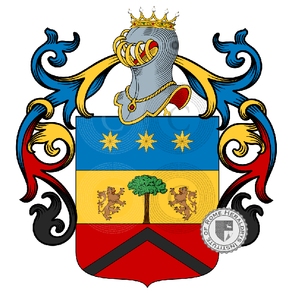Coat of arms of family Bertolli