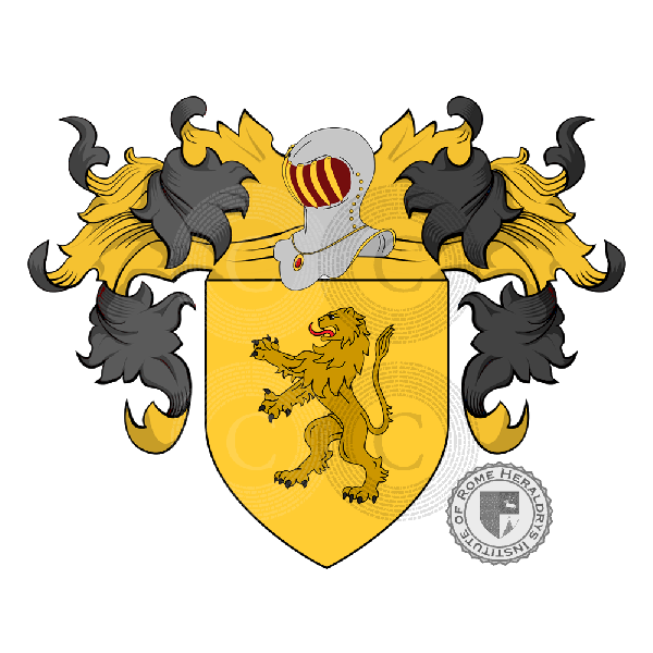 Coat of arms of family Baidajolo