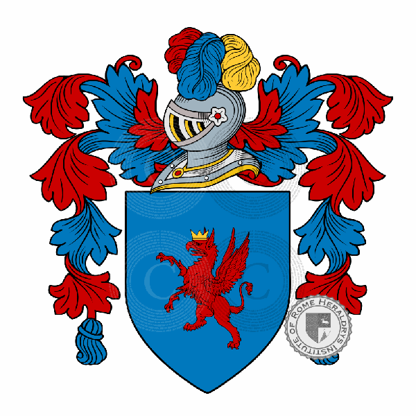 Wappen der Familie Marzio