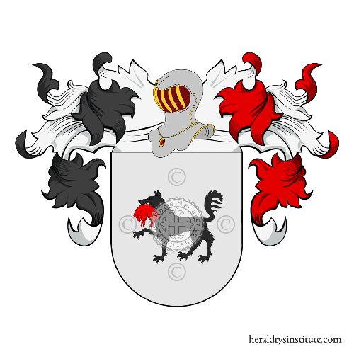 Coat of arms of family Rubiano