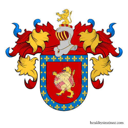Coat of arms of family Borges