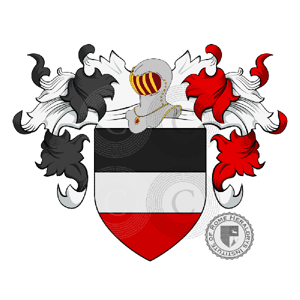 Coat of arms of family Fagandini