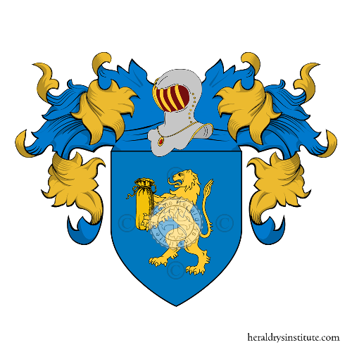 Coat of arms of family Borsotto