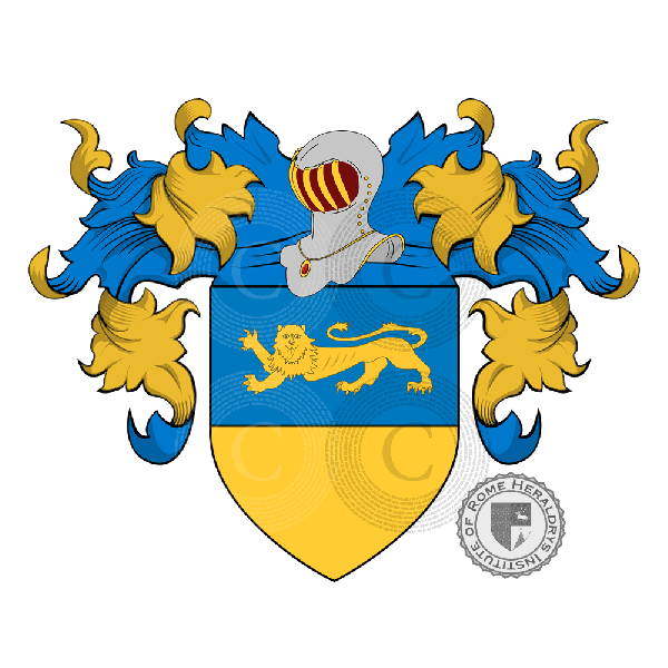 Coat of arms of family Caldo