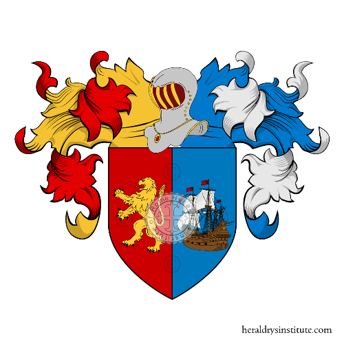 Coat of arms of family Scanferla
