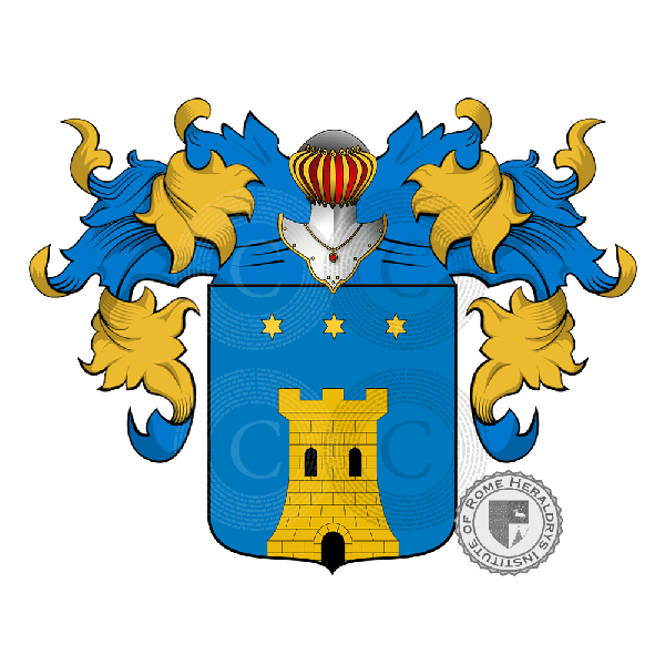 Coat of arms of family Nicastro Guidiccioni