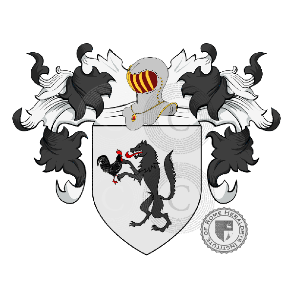 Coat of arms of family Sandrini