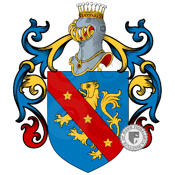 Coat of arms of family Pettiti