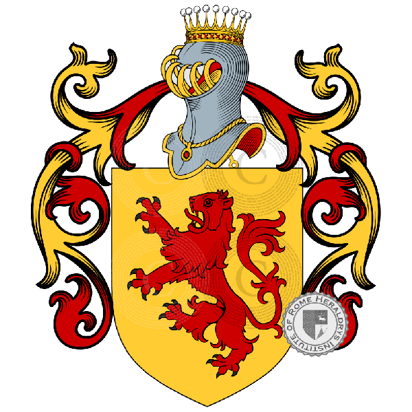 Coat of arms of family Petitti   ref: 19121