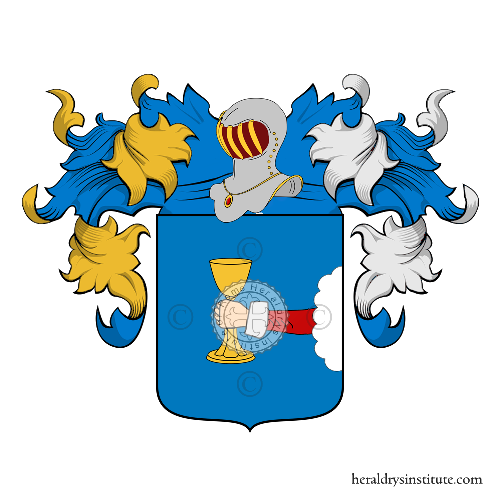 Coat of arms of family Calzari