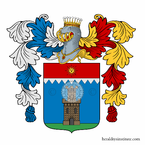 Coat of arms of family Soliani