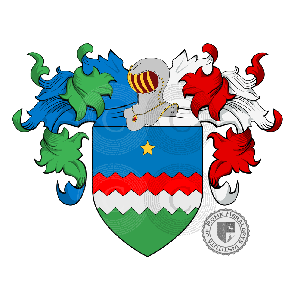 Coat of arms of family Marcegalia