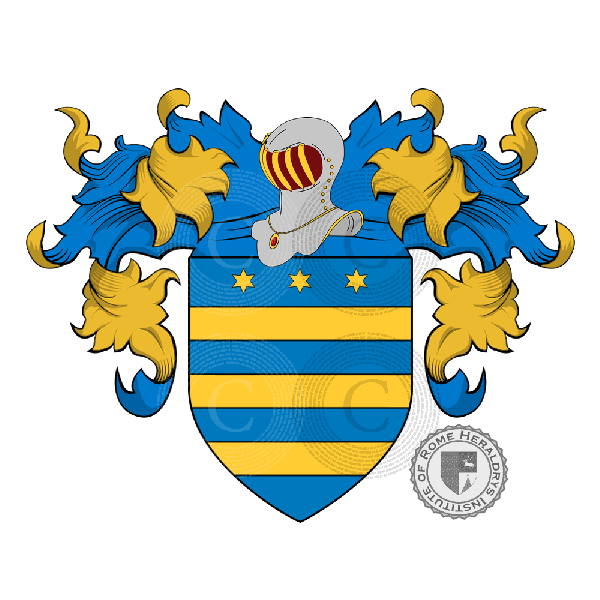 Coat of arms of family Falvella