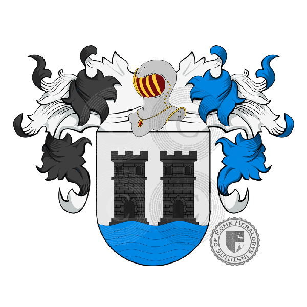 Coat of arms of family Marecos