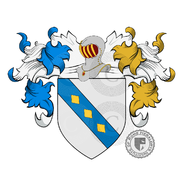 Coat of arms of family Peretti