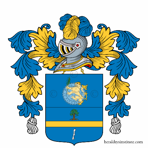 Coat of arms of family Zamparoli