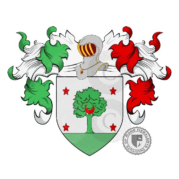Coat of arms of family Mignon