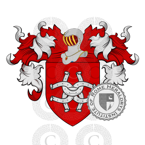 Coat of arms of family Chiapponi