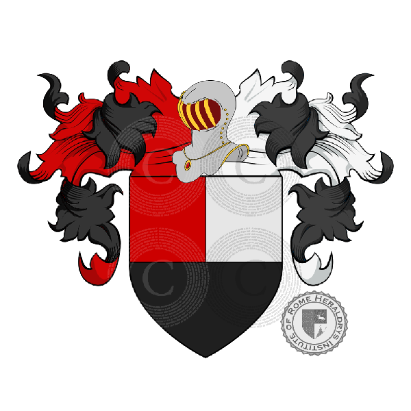 Coat of arms of family Scanzi