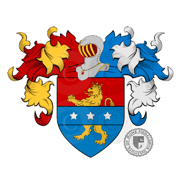 Wappen der Familie Mele