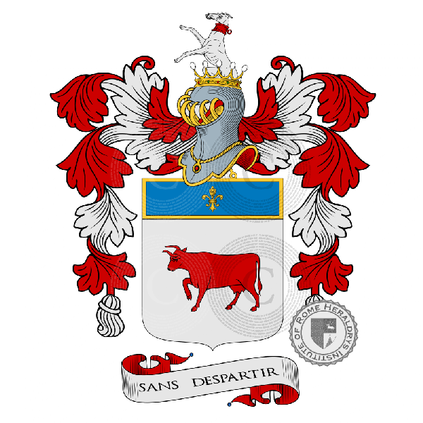 Wappen der Familie Vacca