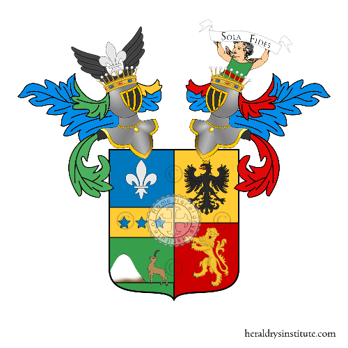 Escudo de la familia Camozzi de Gherardi Vertova