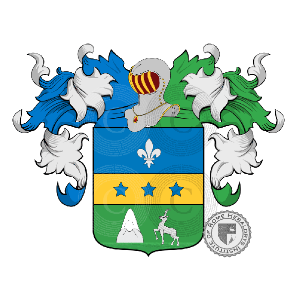 Coat of arms of family Camozzi de Gherardi