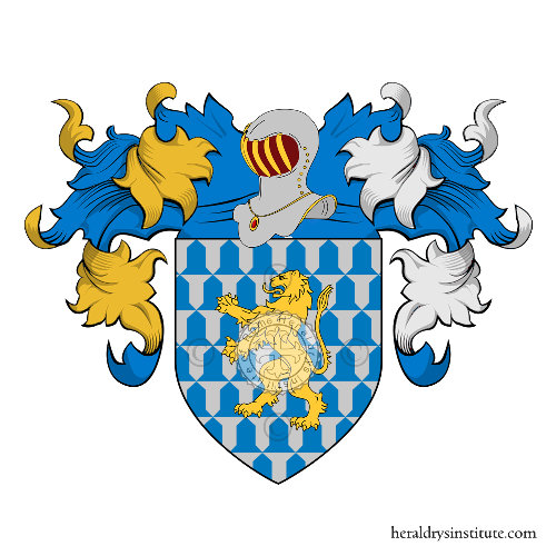 Coat of arms of family Macedonio
