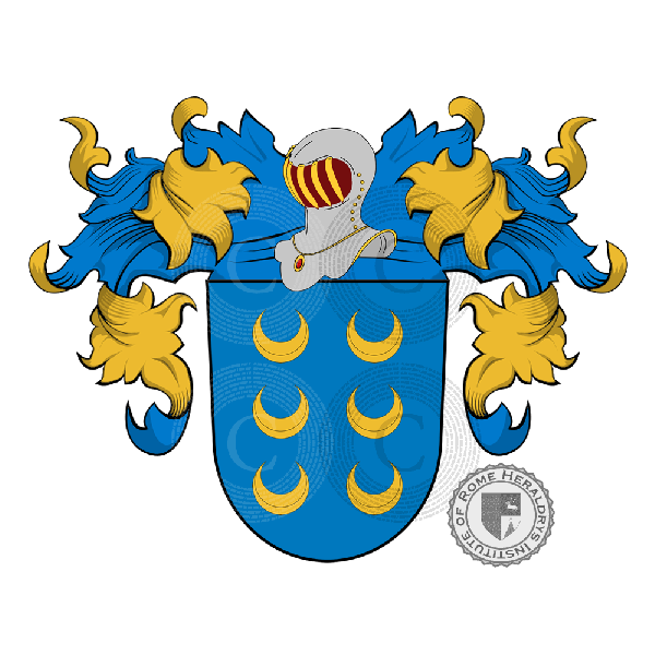 Coat of arms of family Homen